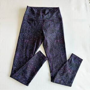 Lululemon wunder under speckled galaxy print size 6